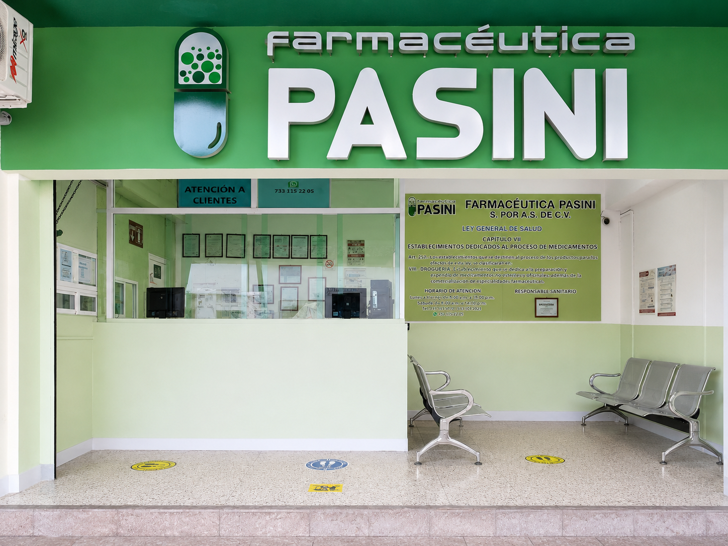 Fachada de la sucursal Iguala