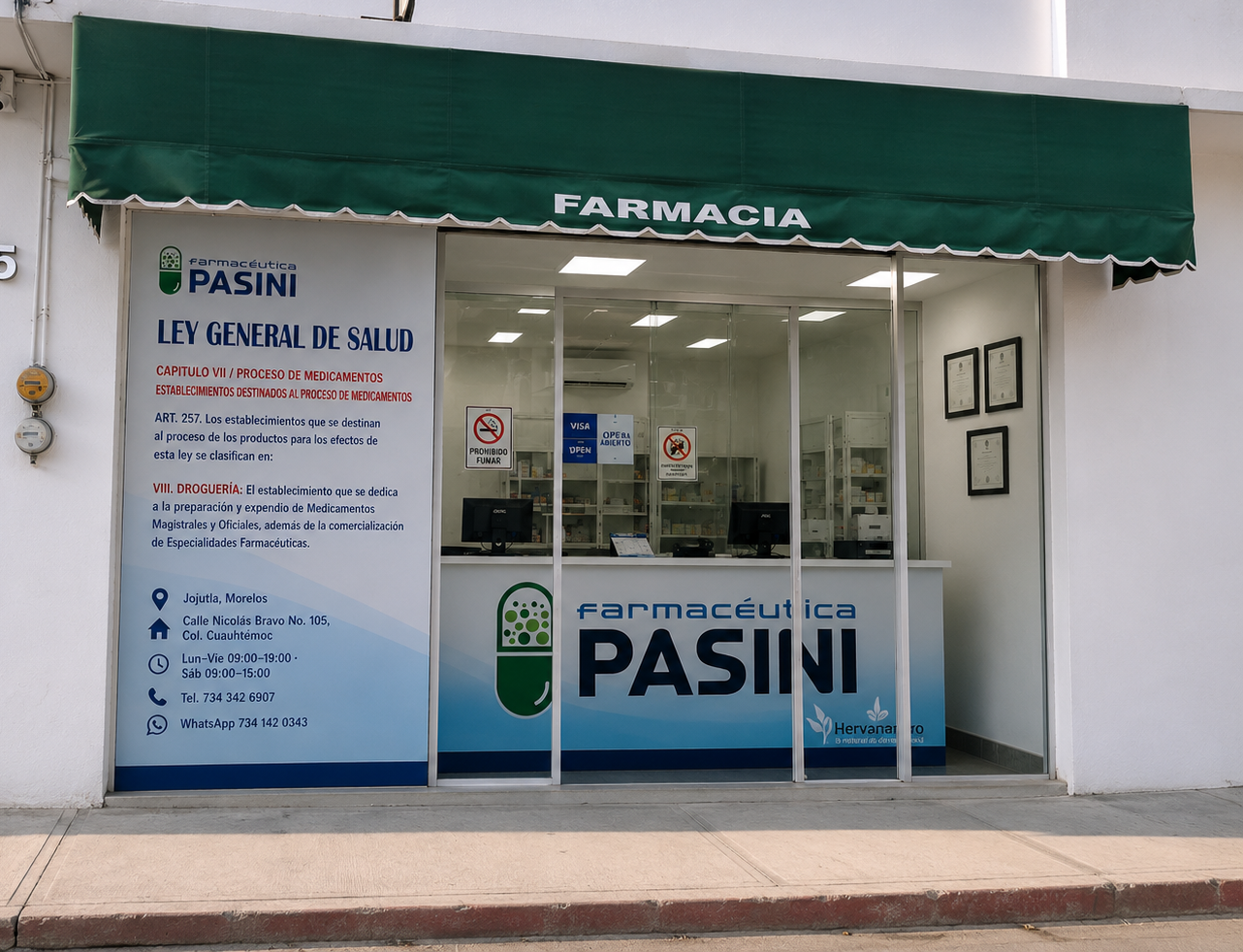Fachada de la sucursal Jojutla